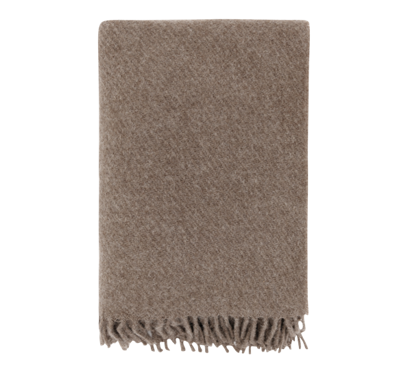 <p>Falketind ullpledd brun 120x180cm Høie</p>
