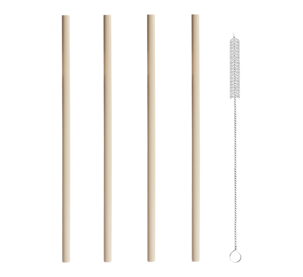 Sugerør Mighty 4 stk sand fra Beast