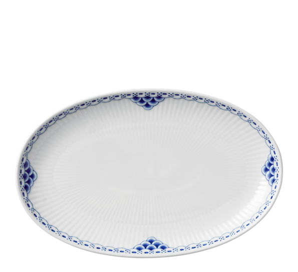 Prinsesse oval asjett 23,5cm fra Royal Copenhagen
