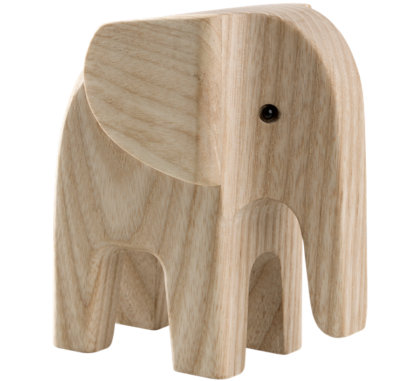 Elefant ask 11 cm fra Novoform