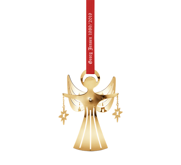 <p>Christmas Collectibles 2019 juleuro 1989/2019 engel gull Georg Jensen</p>
