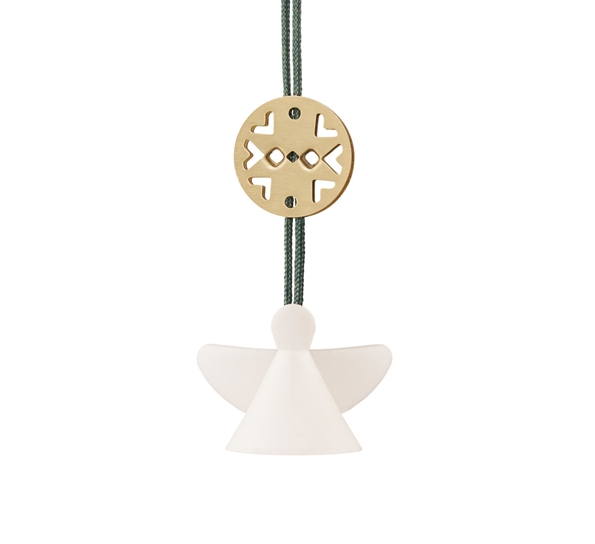 Nordic engel ornament mini keramikk fra Stelton