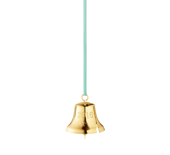 CC 2016 juleklokke gull fra Georg Jensen