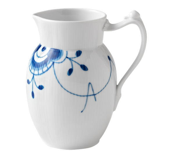 Blå Mega Riflet mugge 90 cl fra Royal Copenhagen