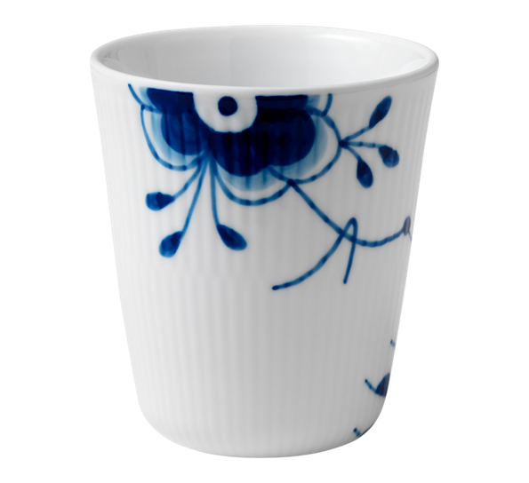 Blå Mega Riflet termokopp 29 cl fra Royal Copenhagen