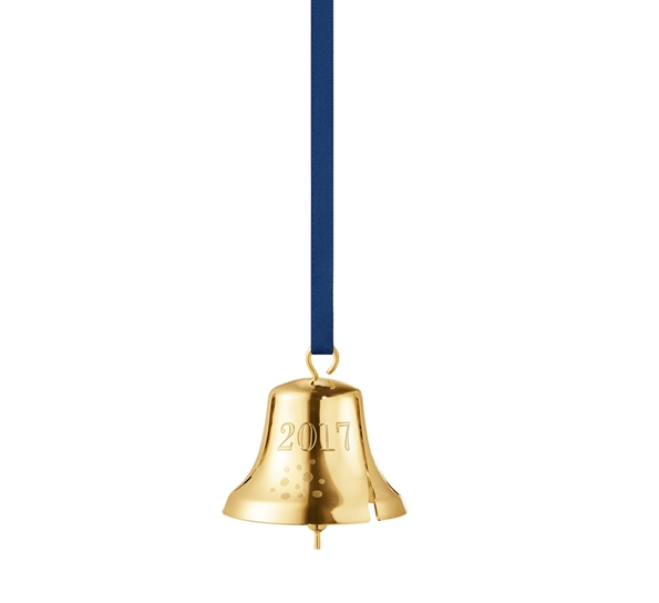 CC 2017 juleklokke gull fra Georg Jensen