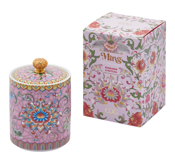 Duftlys ming h10 cm mandarin & matcha EDG Enzo de Gasperi