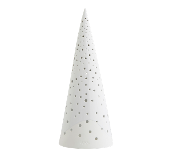 Nobili telysestake snøhvit 28,5 cm fra Kähler