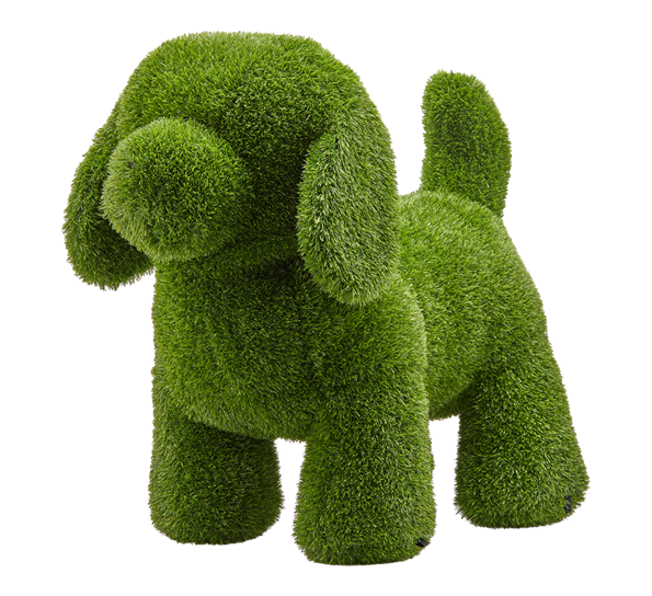 Hund hagedekorasjon 68x45x80 cm grønn EDG Enzo de Gasperi