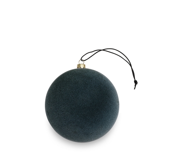 Velvety julekule liten pine green Nordstjerne