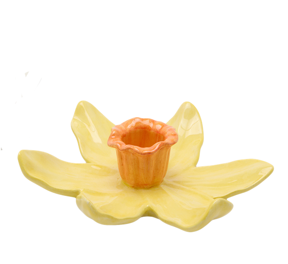 <p>Lysestake påskelilje h4 cm gul EDG Enzo de Gasperi</p>
