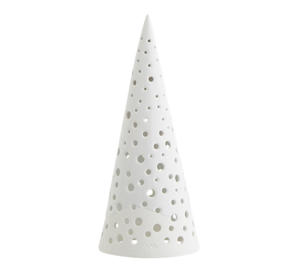 Nobili telysestake snøhvit 18 cm fra Kähler