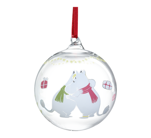 Mummi julekule 9 cm Elskede fra Muurla