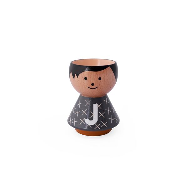 Bordfolk eggeglass gutt j fra Lucie Kaas