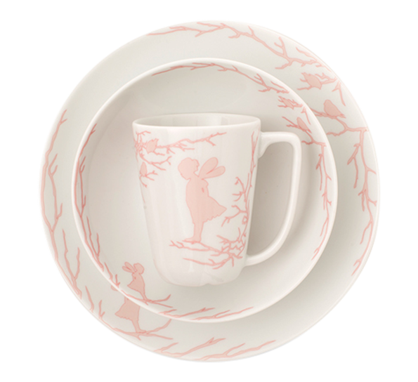 Alv barneservise alvejente 3 deler fra Wik & Walsøe