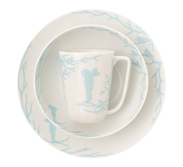 Alv barneservise alvegutt 3 deler fra Wik & Walsøe