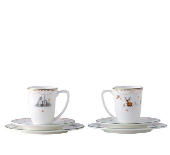 Julemorgen dukkesett fra Wik & Walsøe