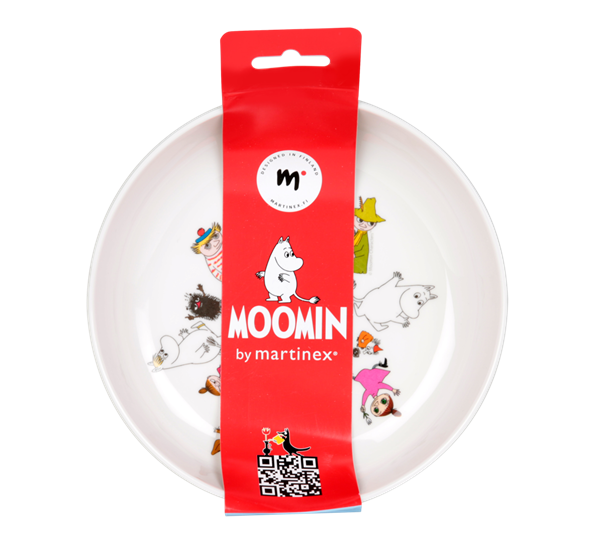 Mummifamilien dyp tallerken melamin fra Muurla