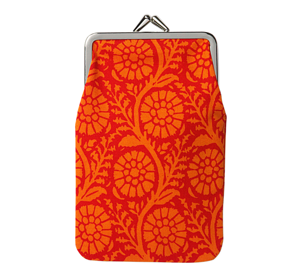 Kukkakro perenna veske rød oransje fra Marimekko