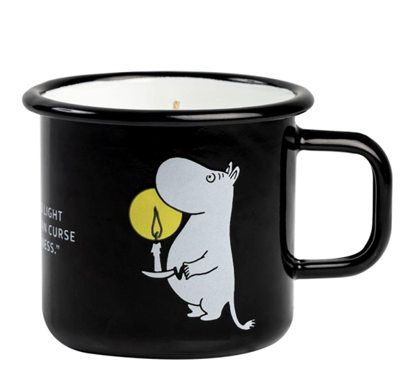 Mummi emaljekrus 3,7 dl Med Lys Amnesty fra Muurla