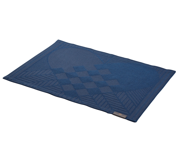 Christmas Blue Rustic Sprisebrikke 50X38 cm fra Georg Jensen Damask