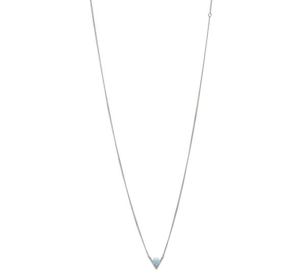 Inbetween 0102 smykke sølv/himmelblå