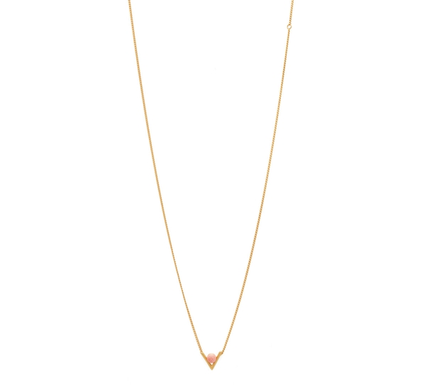 Inbetween 0102 smykke forgylt/rosa korall