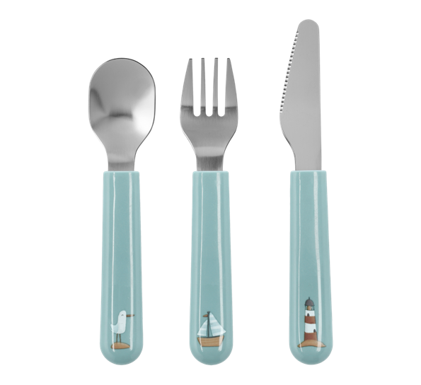 Mio barnebestikk Sailors Bay 3-deler fra Mepal