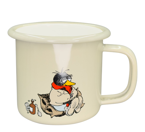 Flåklypa emaljekrus 2,5 dl Solan Muurla