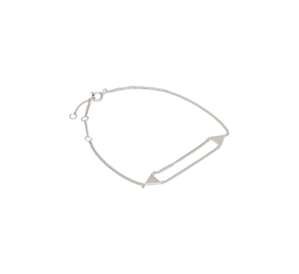 Triangle 0203 armbånd sølv