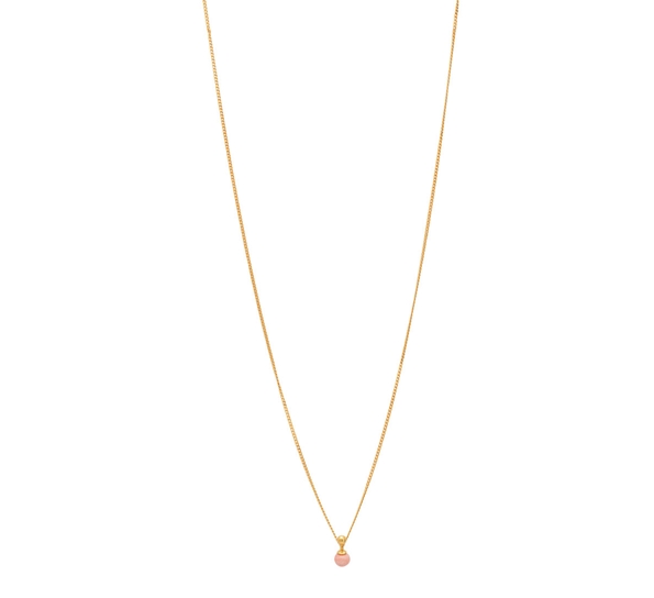 Sphere 0102 smykke forgylt/rosa korall