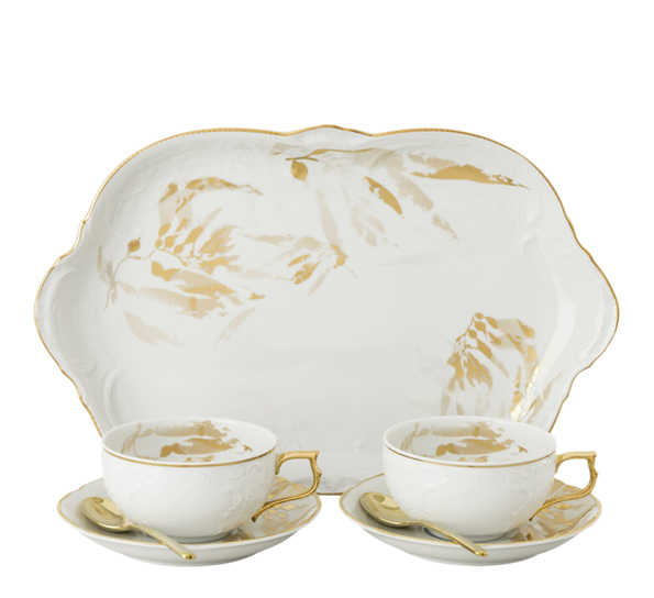 Sanssouci tesett 7 deler Midas hvit Rosenthal
