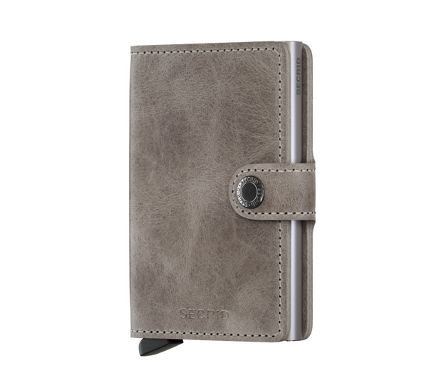 Secrid miniwallet betonggrå vintage fra Secrid