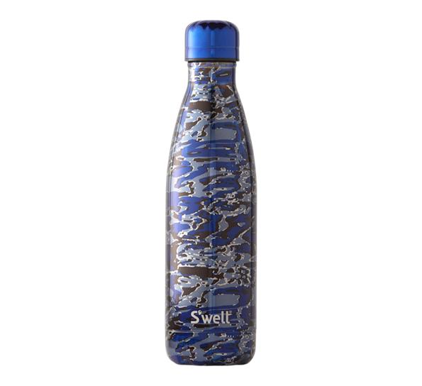 Drikkeflaske 5dl Metallic camo clandestine blue fra S`well