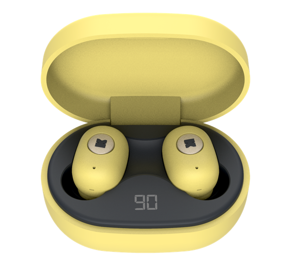 aBean trådløst headset fresh yellow fra Kreafunk