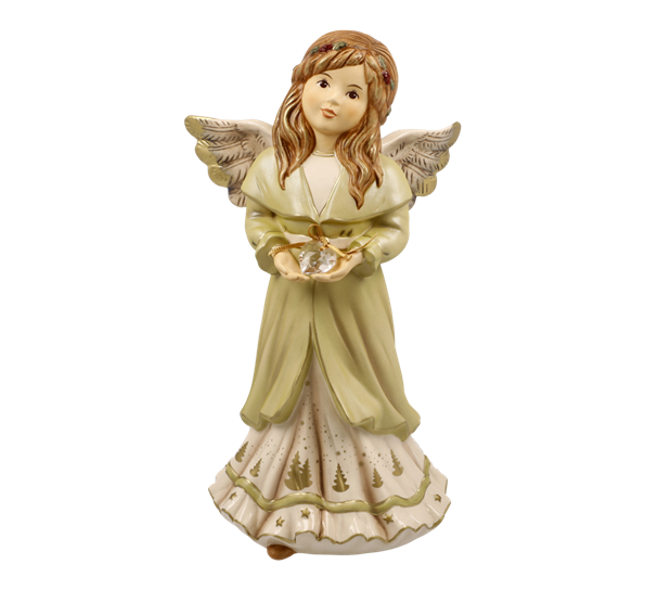 Magical Winter Forest engel Heartfelt 25 cm fra Goebel
