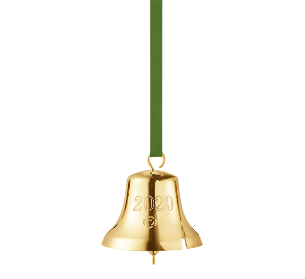CC 2020 juleklokke gull fra Georg Jensen