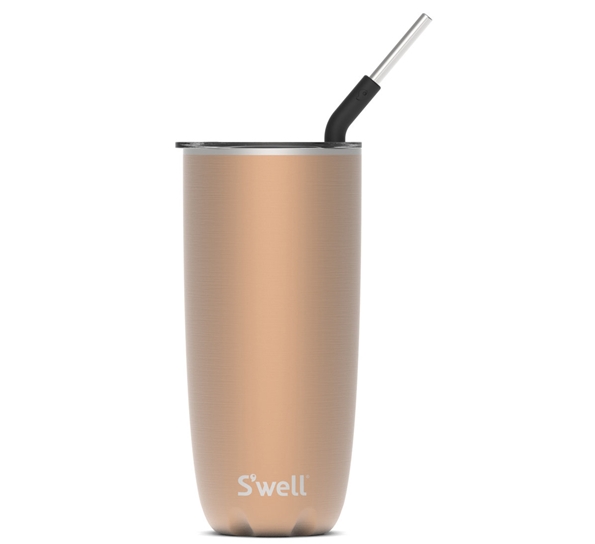 Tumbler 7dl med sugerør pyrite fra S`well