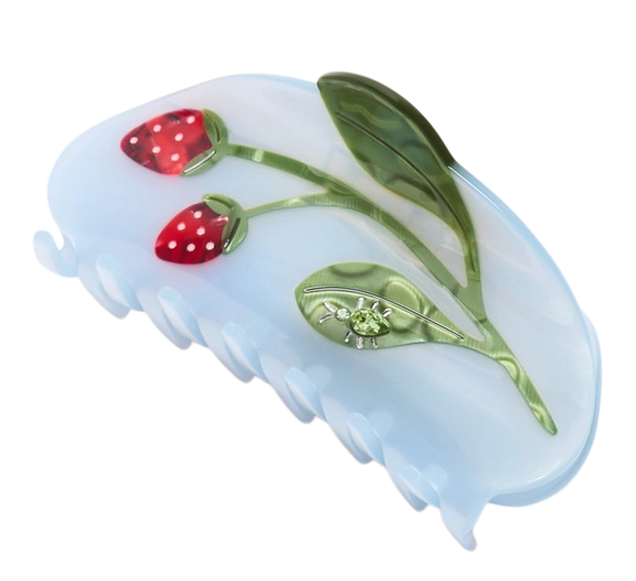 <p>Hårklemme skogsbær og bille Designforevig accessories</p>
