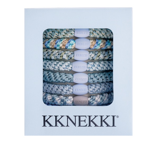 Kknekki hårstrikk sky edition 8-pk Kknekki