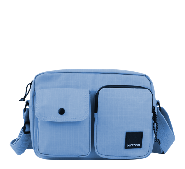 Miles crossbody bag 25x18x8 cm skyline blue Kintobe