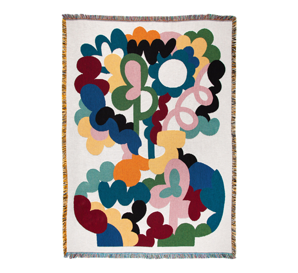 Alessi pledd 137x178 cm fra Slowdown Studio
