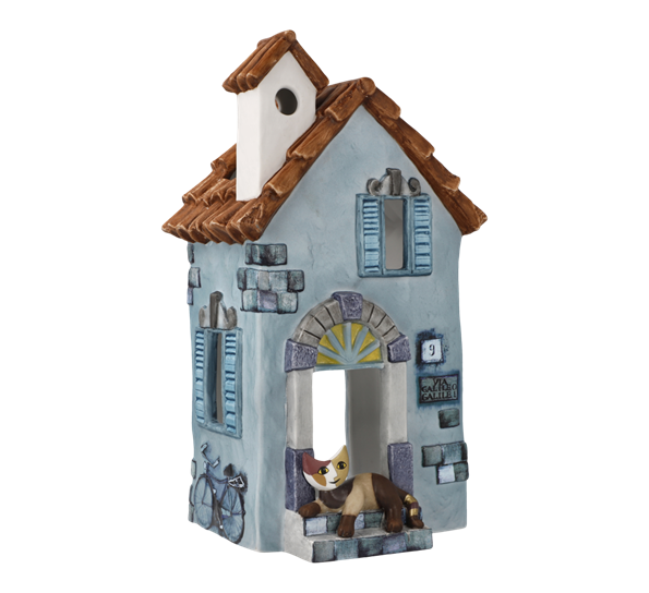 <p>Katt Via Galileo Galilei telyslykt 21&nbsp;cm Goebel</p>
