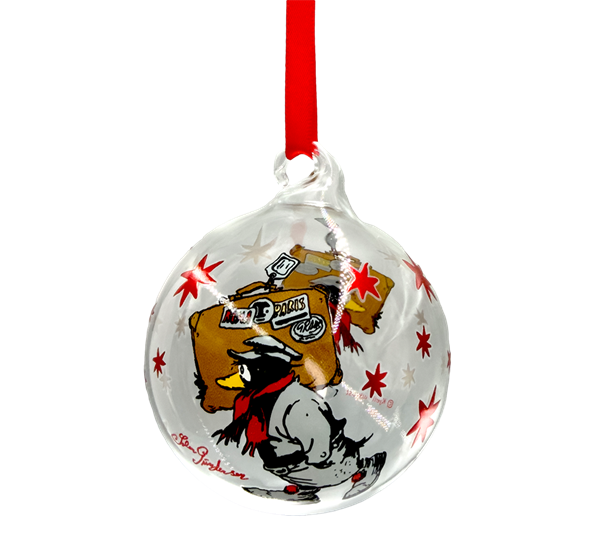 Julekule Flåklypa Solan 8 cm Muurla