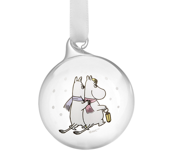 Mummi julekule 5 cm Mummitrollet Muurla