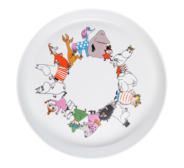 Mummifamilien asjett 19,5 cm resirkulert PET Muurla