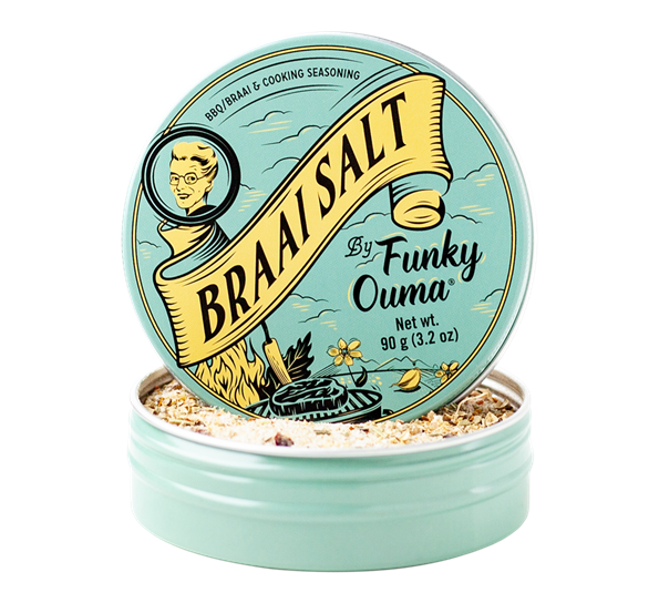 Braai-salt 90g fra Funky Ouma