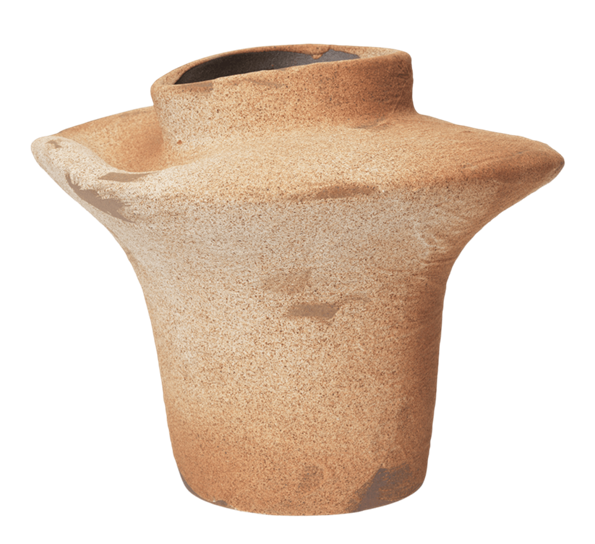 <p>Evio vase h22 cm burnt umber Ferm Living</p>
