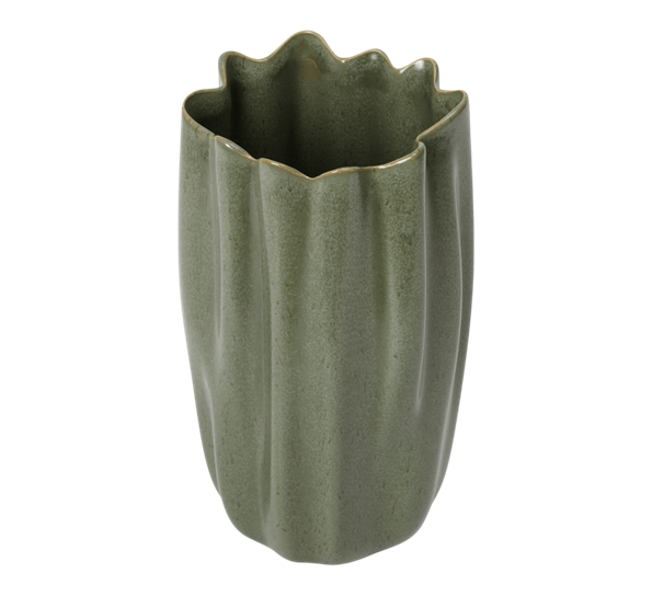 Nium Vase 23 cm dark sage Ferm Living