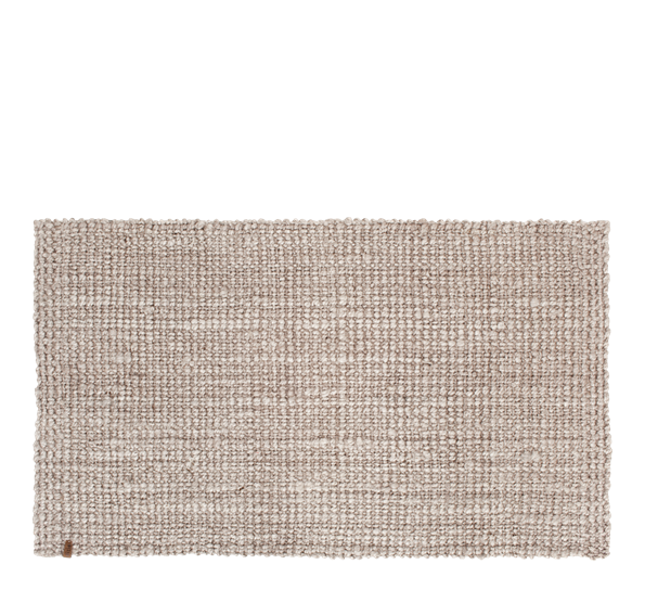 Julia dørmatte 70x120 cm jute grå fra Dixie